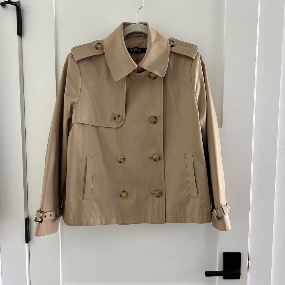 Ralph Lauren Tan Trench Coat